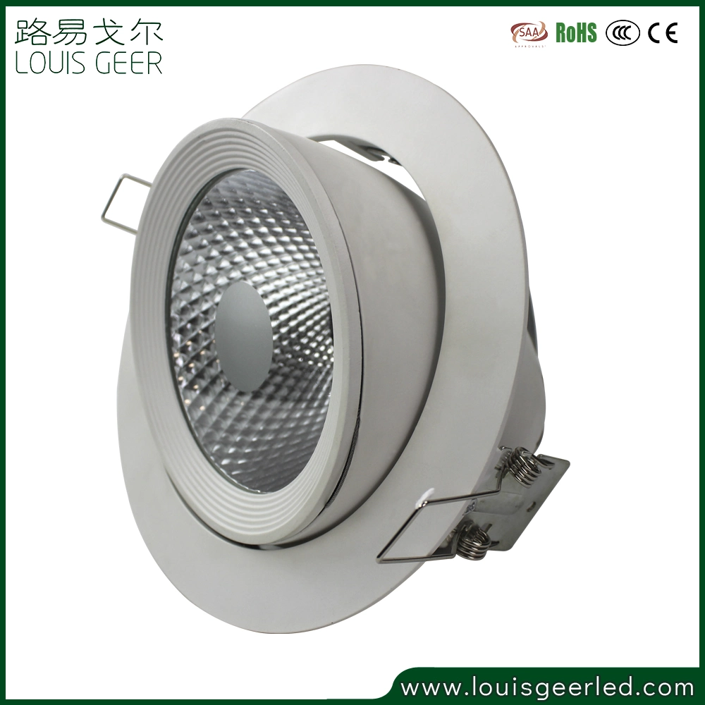 Classic Design Aluminum Recessed LED Lighting 4000K COB 30W Recessed Energy Saving LED Downlight