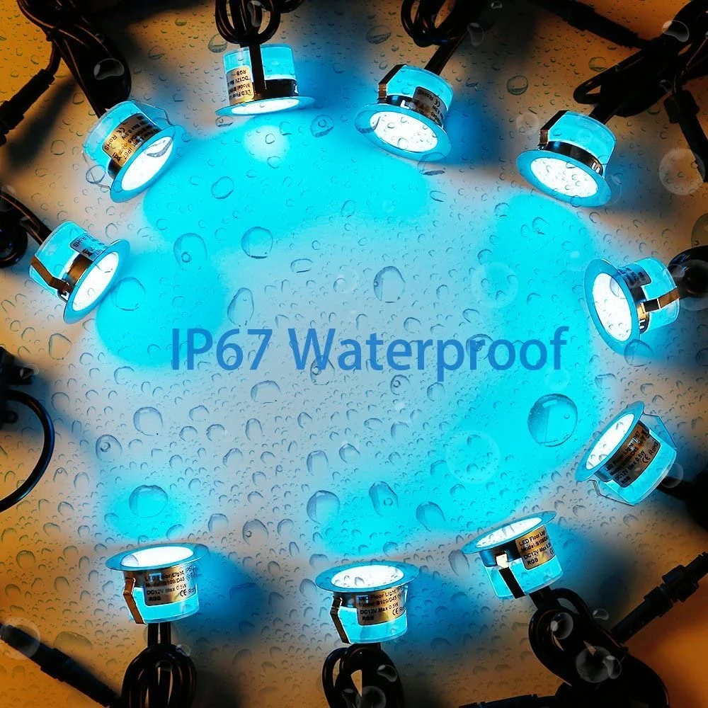 High Quality IP67 0.6W 4000K Cool White Outdoor Deck Lighting Kit LED Deck Lighting Kit Deck Post Lighting Kit