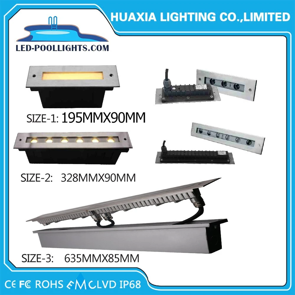 9W/18W/48W DC24V high power LED swimming pool underwater lighting