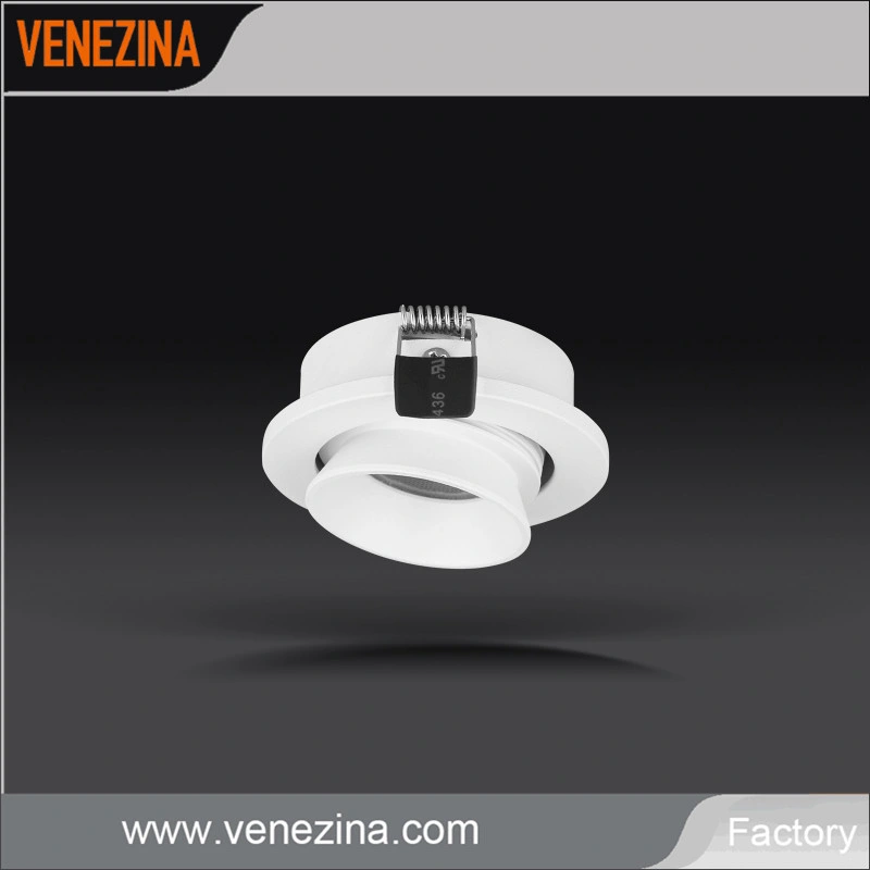 Commercial LED Lighting Ceiling Light Low Watt 3W COB LED Enclosure Down Light
