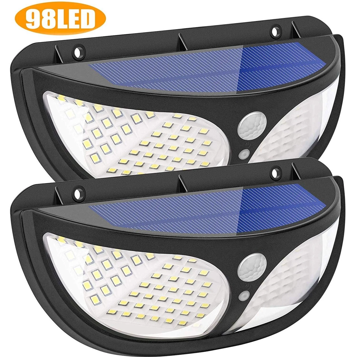 2021 Outdoor Waterproof Wall Light LED Solar Garden Outdoor Spot Light Wall Light with Panel