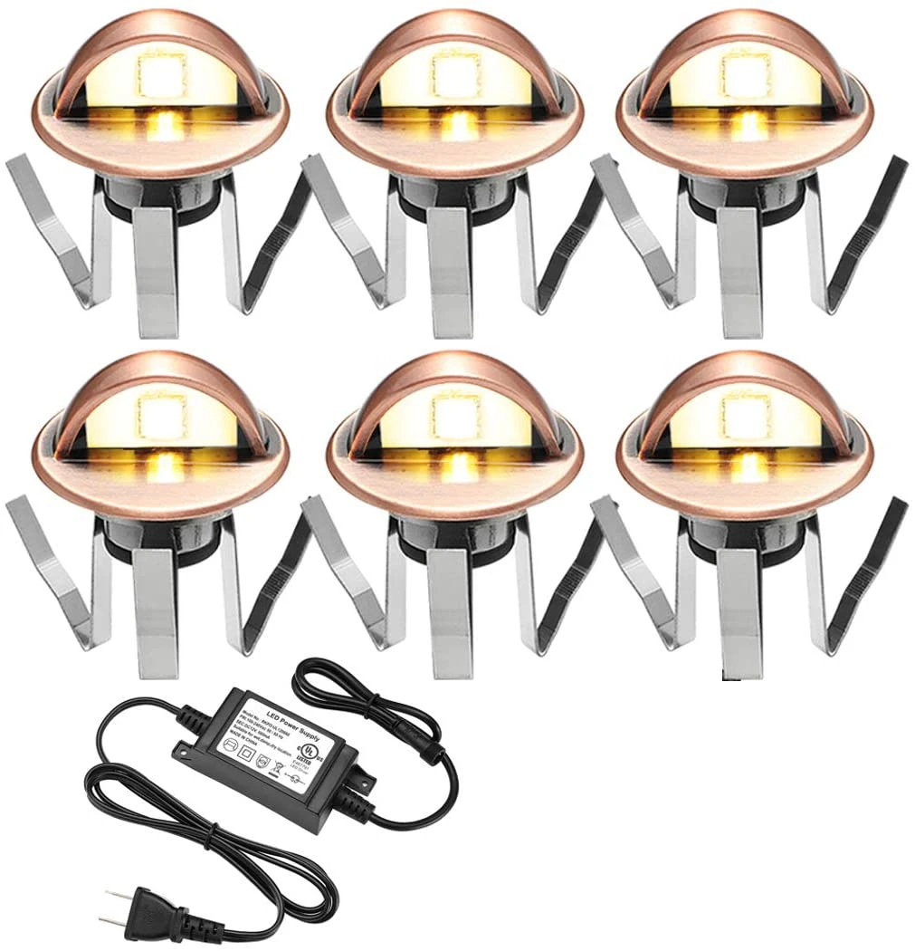 Bronze LED Deck Lighting System Solar LED Deck Lighting Deck Outdoor Lights Outdoor Lighting Deck