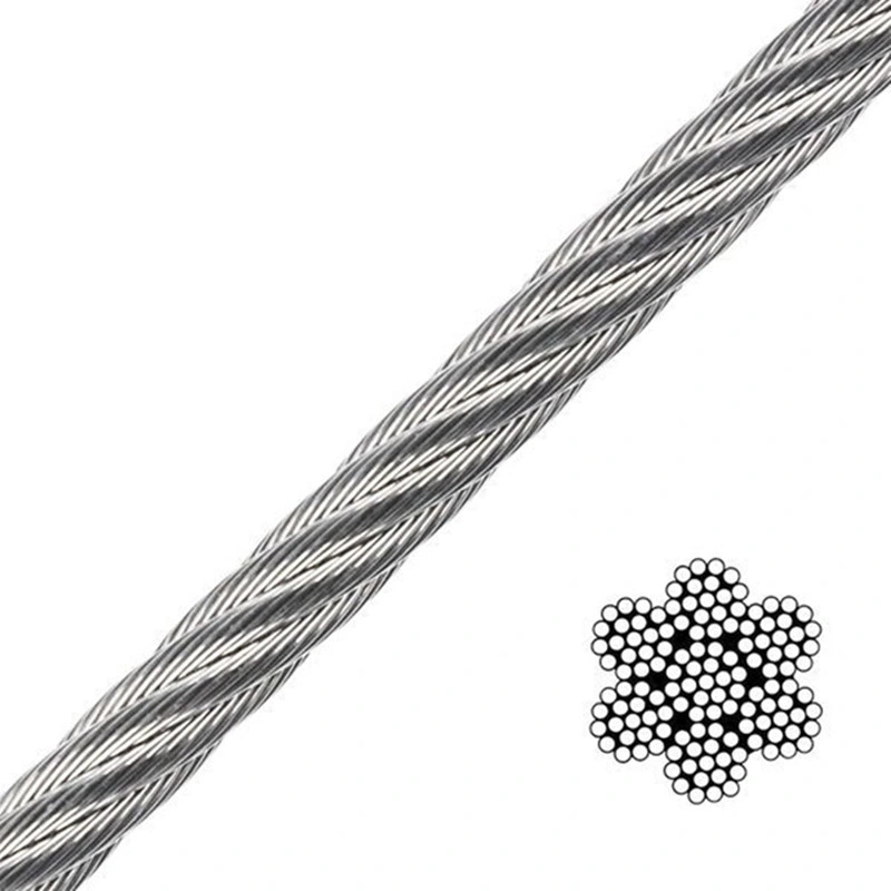 AISI316 Different Diameter Stainless Steel Wire/Marine Grade Wire Rope