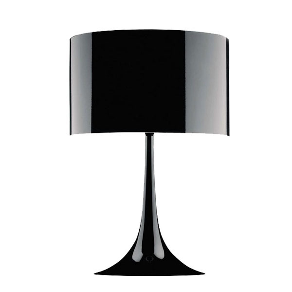 Very modern aluminium white desk reading lamp for living room with Dia390mm shade