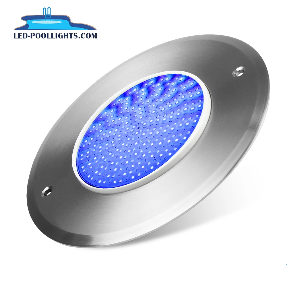 160mm DC12V 8mm Thickness 316ss Resin Filled LED Underwater Pool Light