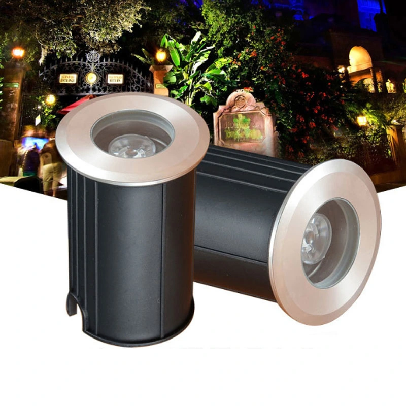 Waterproof IP68 1W LED Grass Light, Outdoor Garden Path, Ground, Buried Patio Landscape