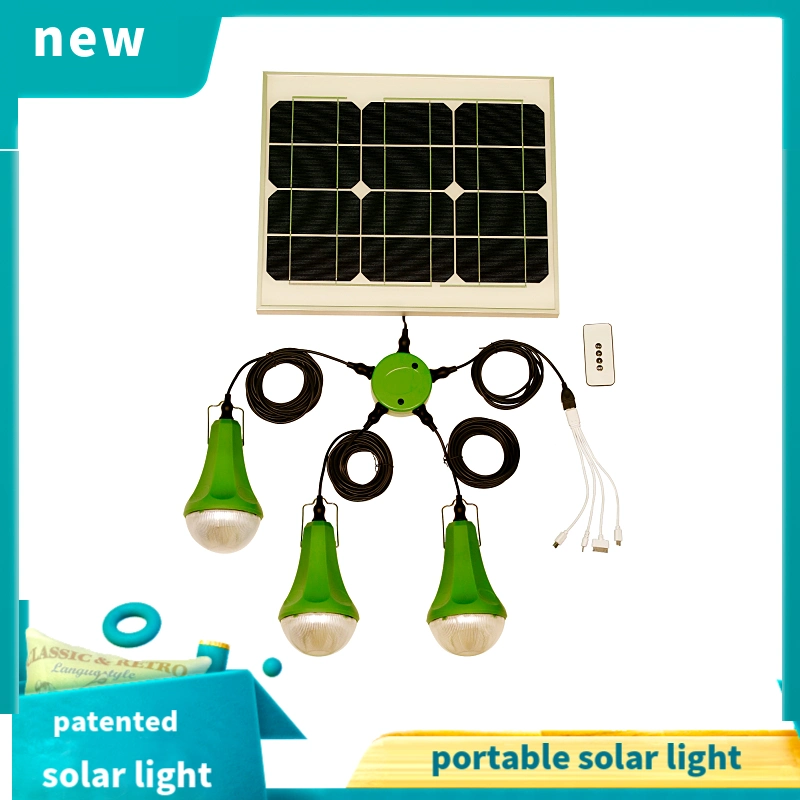 High quality product, mini home solar lighting system kit / for lighting and mobile charging