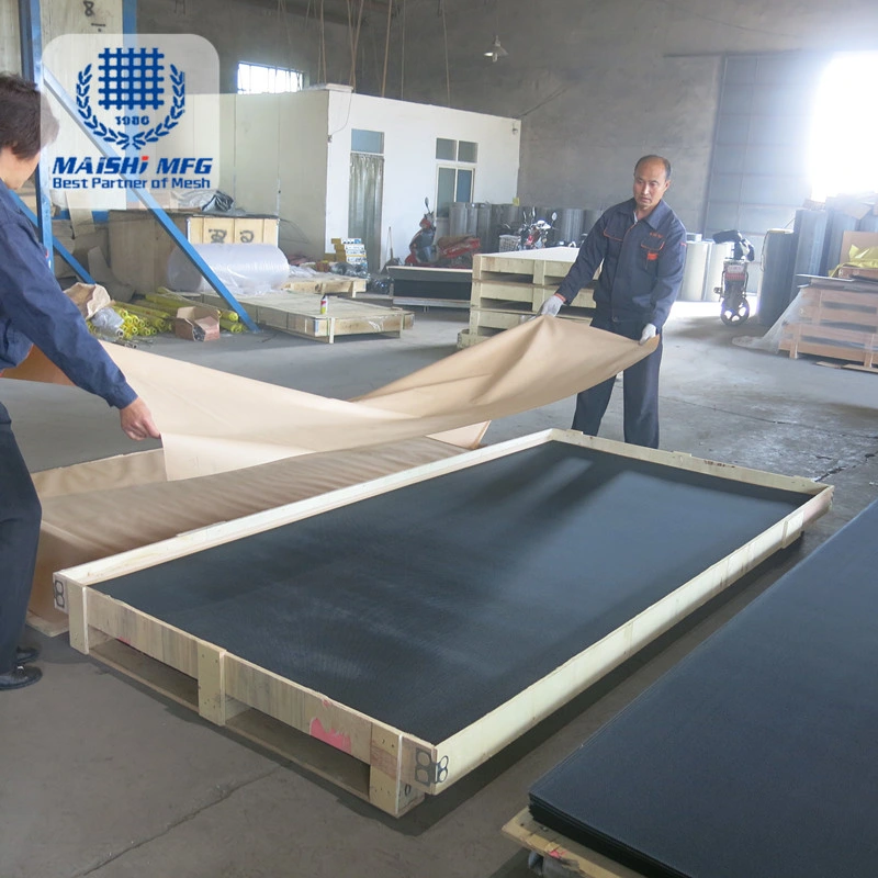 SS316 Marine Grade 0.8mm Black Coated Stainless Steel Mesh
