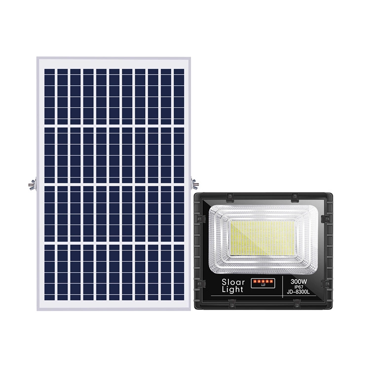 Outdoor Lighting Solar Flood Light 25W 40W 60W 100W 300W Solar Spot Light with Power Display