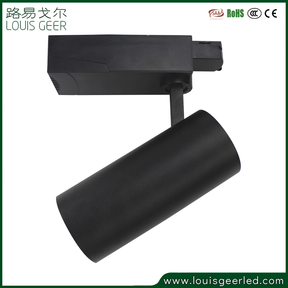 Omni-directional Rotatable Black LED Spotlight COB 25W LED Track Light